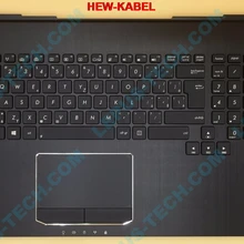 Новая клавиатура SK CZ для ASUS G750 palmrest G750JH G750JM G750JS G750JW top case G750JX G750JZ