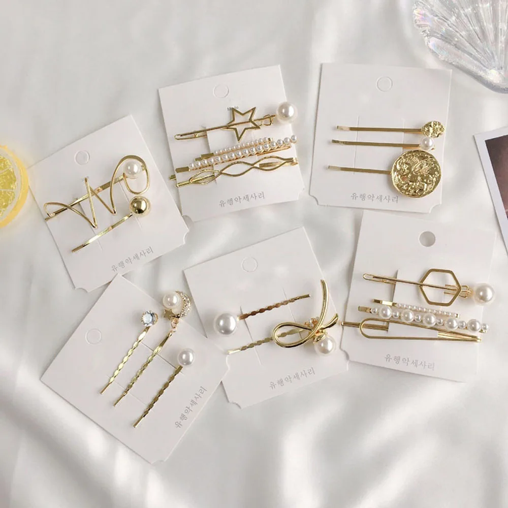 2/3/4Pcs Hair Clip Imitation Pearl Rhinestone Vintage Hairpin Women Barrette Hair Accessories Beauty Styling Tool New Arrival
2/3/4Pcs Hair Clip Imitation Pearl Rhinestone Vintage Hairpin Women Barrette Hair Accessories Beauty Styling Tool New Arrival