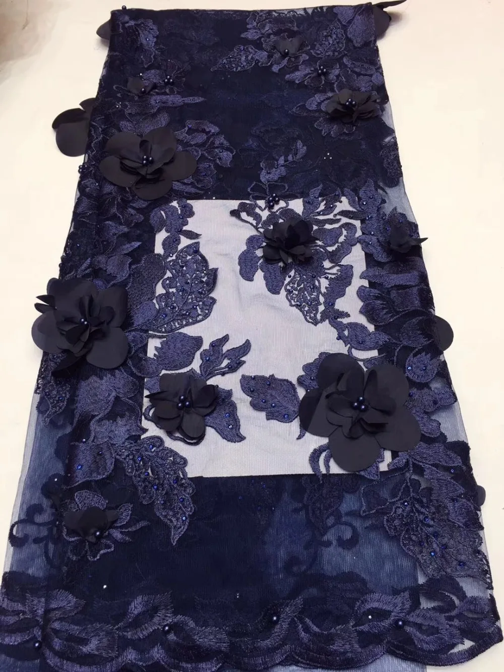 French lace fabric 5yds/pce dhl soft navy blue 3d petals beads stones fabrics women luxury gorgeous party wedding dress 2019 new
French lace fabric 5yds/pce dhl soft navy blue 3d petals beads stones fabrics women luxury gorgeous party wedding dress 2019 new