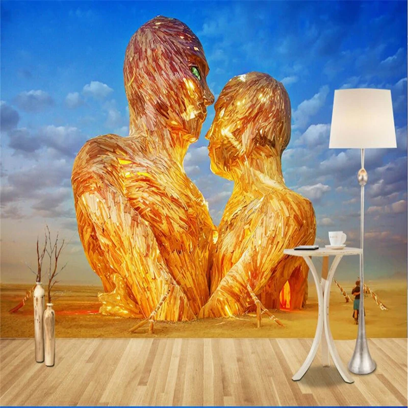 beibehang European modern simple retro abstract couple portrait head background wall custom large fresco silk silk wallpaper
beibehang European modern simple retro abstract couple portrait head background wall custom large fresco silk silk wallpaper