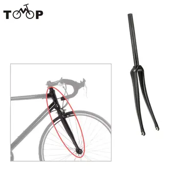 Ultralight Bike Front Fork Full Carbon Fiber Road Bicycle Fork 700C Cycling Fixed Gear Bike Fork Fixie Bike Fork 28.6mm
Ultralight Bike Front Fork Full Carbon Fiber Road Bicycle Fork 700C Cycling Fixed Gear Bike Fork Fixie Bike Fork 28.6mm