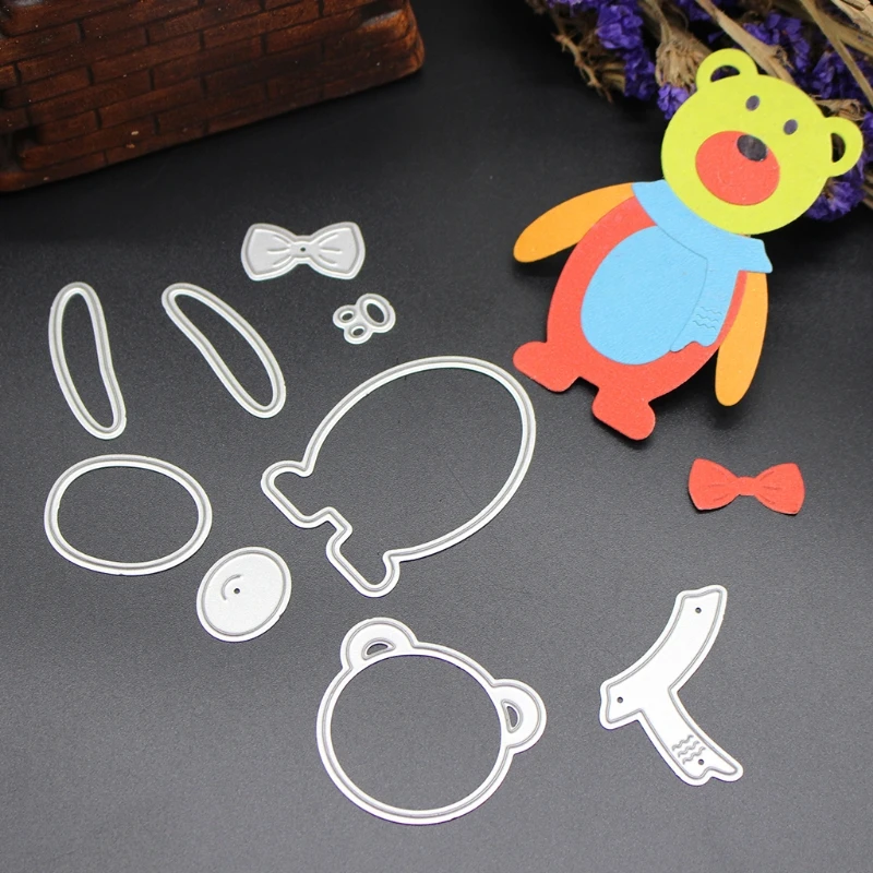 New Cute Bear Metal Cutting Dies Stencils Scrapbook Album Paper Embossing DIY Craft Christmas
New Cute Bear Metal Cutting Dies Stencils Scrapbook Album Paper Embossing DIY Craft Christmas