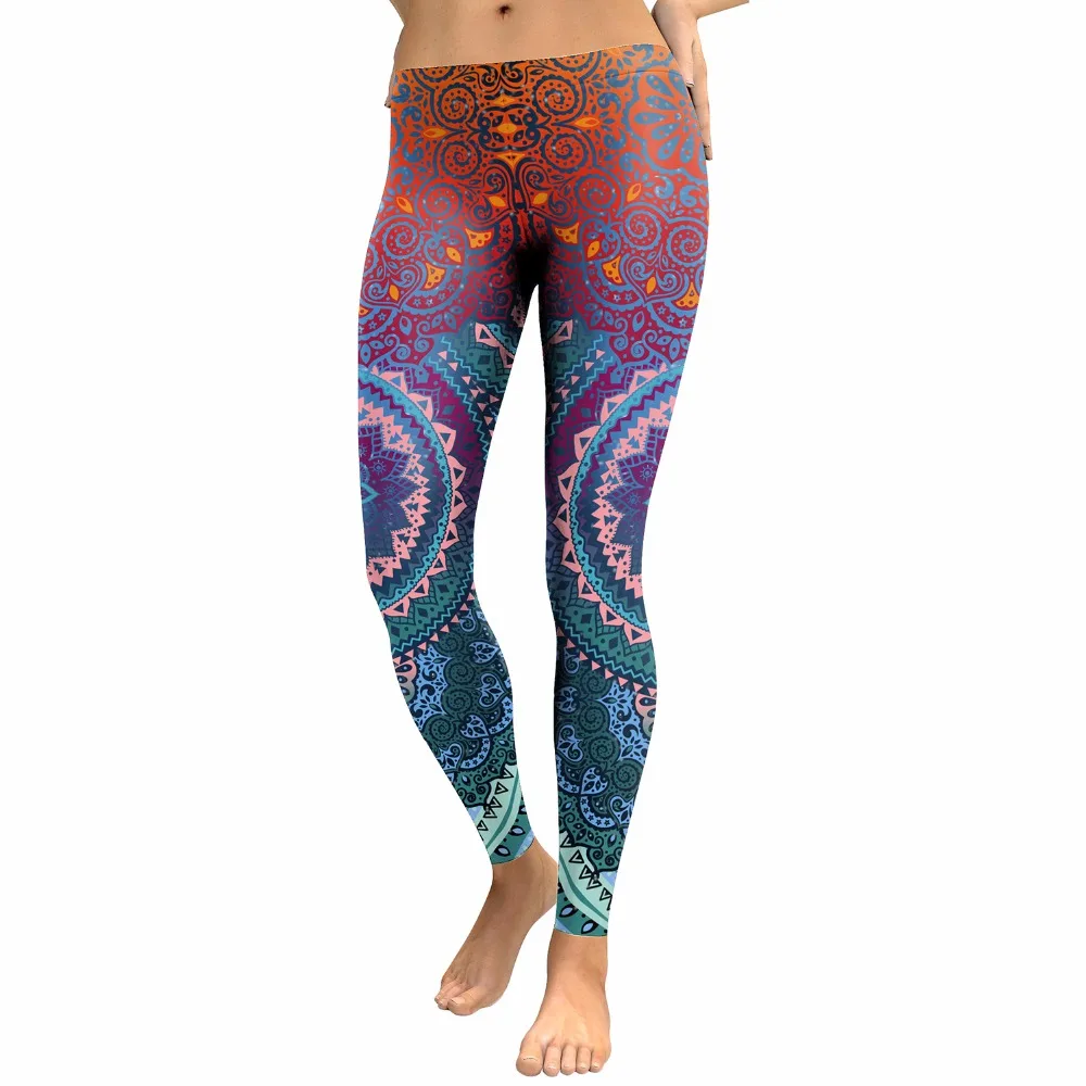 2017 New Design Color gradient Leggings Women Mandala Flower 3D Digital Printing Legging Fitness Leggins Elastic Trousers Pants
2017 New Design Color gradient Leggings Women Mandala Flower 3D Digital Printing Legging Fitness Leggins Elastic Trousers Pants