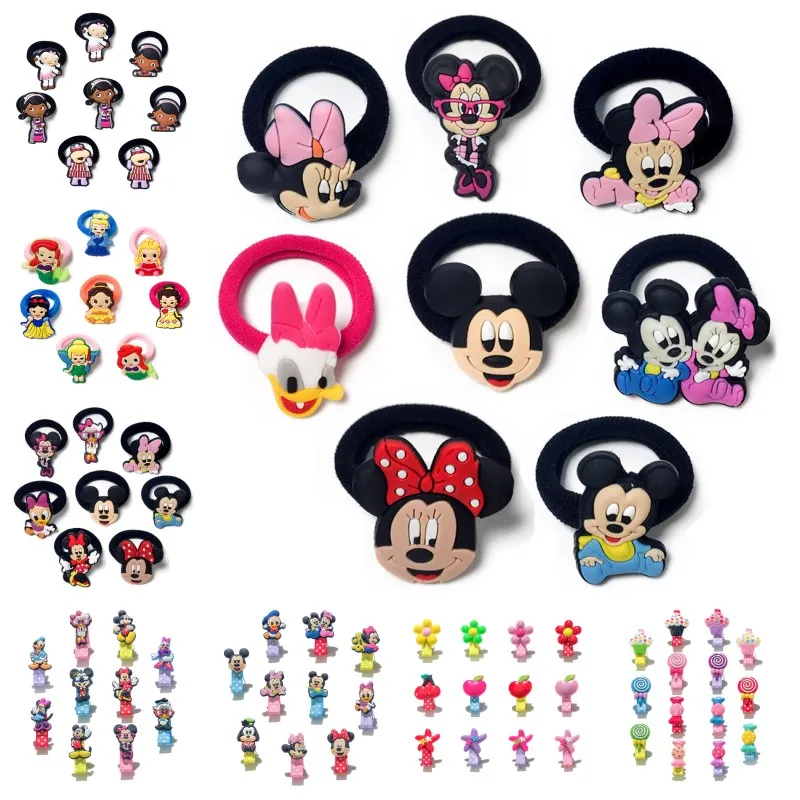 50pcs Mickey Unicorns Elastic Hairbands Ponytail Holder Hairpins Minnie Hairgrips DIY Hair Accessories for Girls Kids Gift
50pcs Mickey Unicorns Elastic Hairbands Ponytail Holder Hairpins Minnie Hairgrips DIY Hair Accessories for Girls Kids Gift