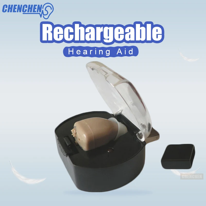 Hearing AID for Elderly Deaf CIC EU US Plug Rechargeable Ear Sound Amplifier High Quality Hearing AIDS Device Aids Care
Hearing AID for Elderly Deaf CIC EU US Plug Rechargeable Ear Sound Amplifier High Quality Hearing AIDS Device Aids Care
