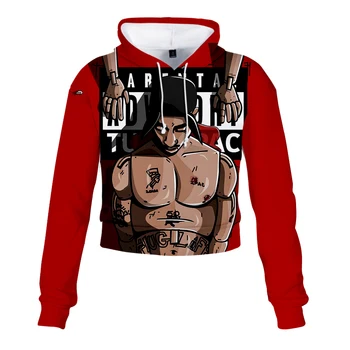 2019 2PAC short Hoodie 3D Sweatshirts Serpents Streetwear Tops Spring 2PAC Hoodies Female Hooded Harajuku Sping for women
2019 2PAC short Hoodie 3D Sweatshirts Serpents Streetwear Tops Spring 2PAC Hoodies Female Hooded Harajuku Sping for women