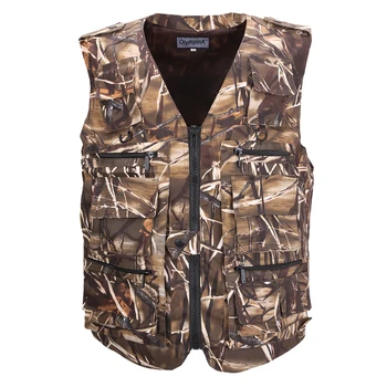 Fishing Vest Men's Sleeveless Jackets Camouflage Field Breathable Tactical Vest With Many Multi Pockets Outdoors Waistcoat
Fishing Vest Men's Sleeveless Jackets Camouflage Field Breathable Tactical Vest With Many Multi Pockets Outdoors Waistcoat