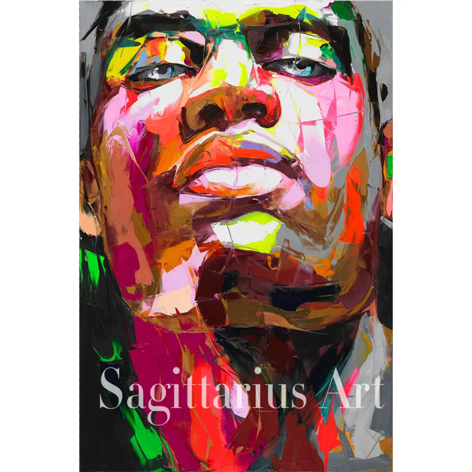 Hand Painted Palette knife Abstract Untitled 596 Francoise Nielly Designer Oil Painting Canvas Cool Face Bedroom Fine Artwork
Hand Painted Palette knife Abstract Untitled 596 Francoise Nielly Designer Oil Painting Canvas Cool Face Bedroom Fine Artwork