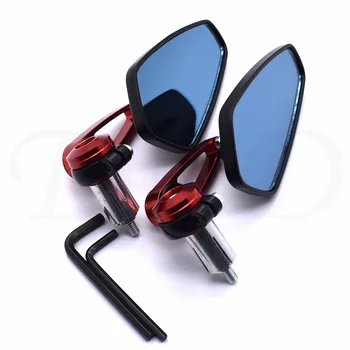 Universal Motorcycle rearview mirror Moto aluminum 7/8" 22mm handlebar rod end side mirror motorbik For HONDA CBR600F/CBR650F
Universal Motorcycle rearview mirror Moto aluminum 7/8" 22mm handlebar rod end side mirror motorbik For HONDA CBR600F/CBR650F