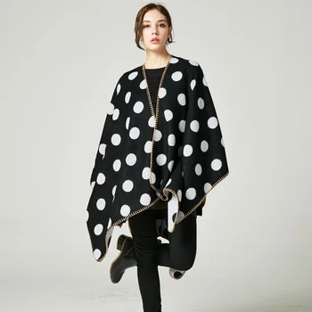 FXFURS Women's Winter Scarf Pashmina Dot Cashmere Ponchos And Capes Top Quality Ladies Pashmina For Dress Women Echarpe Shawls
FXFURS Women's Winter Scarf Pashmina Dot Cashmere Ponchos And Capes Top Quality Ladies Pashmina For Dress Women Echarpe Shawls