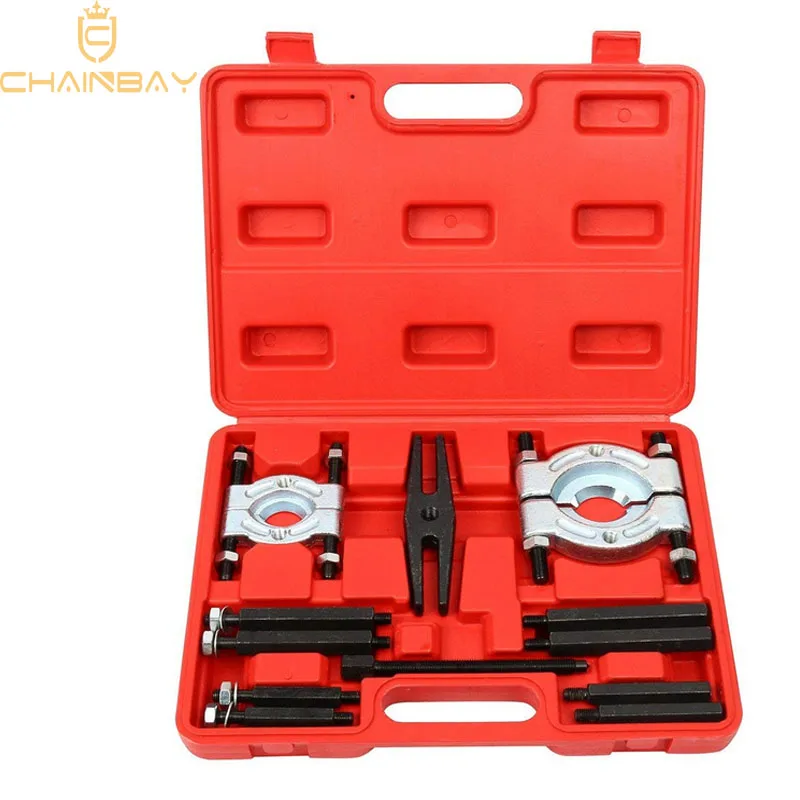 12pcs Bearing Separator Puller Set 2" and 3" Splitters Remove Bearings Kit, 5 Ton Capacity
12pcs Bearing Separator Puller Set 2" and 3" Splitters Remove Bearings Kit, 5 Ton Capacity
