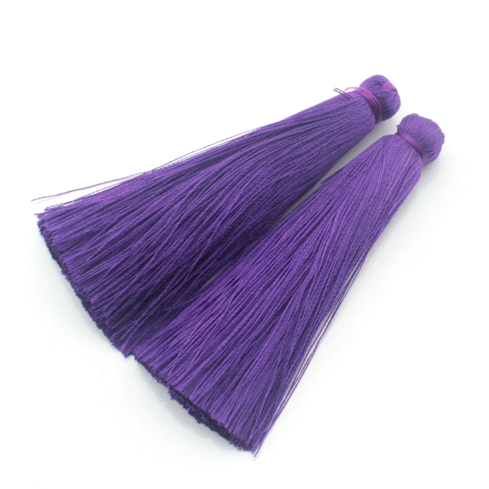 2pcs 70 x 10 mm Charm Silk Tassels For jewelry DIY Pendant Tassel Keychain for jewelry making Free Shipping
2pcs 70 x 10 mm Charm Silk Tassels For jewelry DIY Pendant Tassel Keychain for jewelry making Free Shipping
