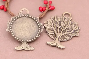 15pcs 30mm Antique Bronze Cabochon Pendant Base, round pendant setting, Tree (3010342)
15pcs 30mm Antique Bronze Cabochon Pendant Base, round pendant setting, Tree (3010342)