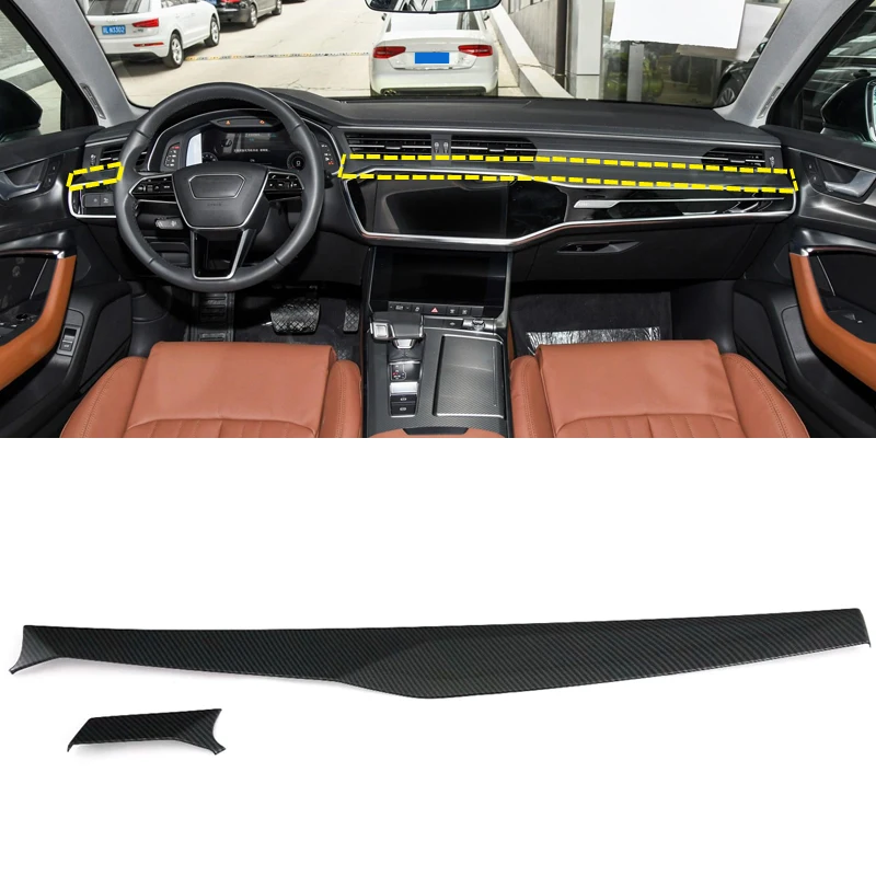 Car accessories Left hand driving For Audi A6 C8 2019 Center Control Decorative Cover carbon fiber Interior Car Trims
Car accessories Left hand driving For Audi A6 C8 2019 Center Control Decorative Cover carbon fiber Interior Car Trims