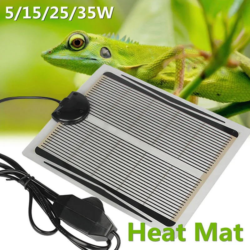 Pet Heater Mat Reptiles Brood Incubator Heating Pad with Temperature Controller Reptiles Supplies E2S
Pet Heater Mat Reptiles Brood Incubator Heating Pad with Temperature Controller Reptiles Supplies E2S