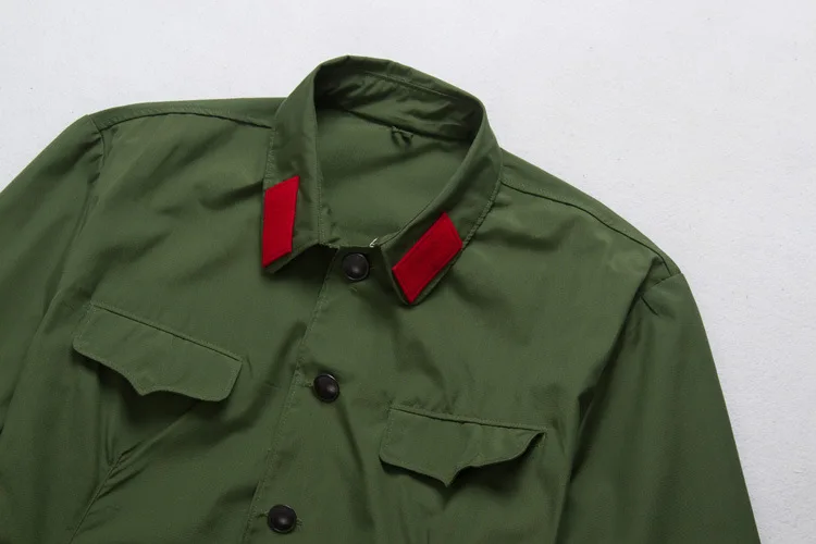 Северокорейская Военная униформа красные охранники зеленый костюм сценический