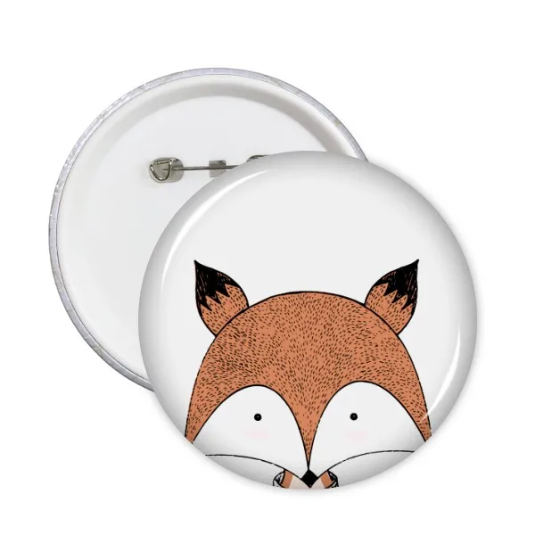 5pcs Simplicity Style Immature Fox Illustration Round Pin Badge Button Clothing Patche Kid Gift Brooche
5pcs Simplicity Style Immature Fox Illustration Round Pin Badge Button Clothing Patche Kid Gift Brooche