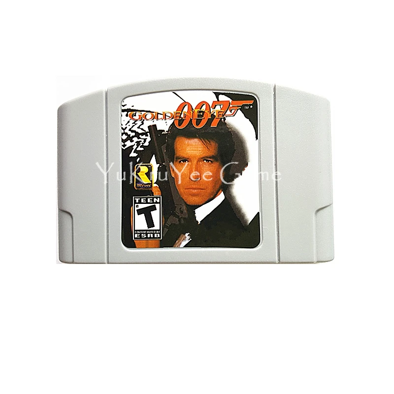GoldenEye 007 Video Game Cartridge Card for 64 Bit Console System English US NTSC Version N21
GoldenEye 007 Video Game Cartridge Card for 64 Bit Console System English US NTSC Version N21