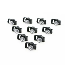 City Accessories Building Blocks Camera Mini Figures Parts MOC Street view Friends Bricks Toys For Children compatible with lego(China)