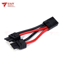 TRAXXAS/TRX Plug Connector Parallel Cable leads Extension 1 to 2 Adapter for RC Racing Lipo Battery
TRAXXAS/TRX Plug Connector Parallel Cable leads Extension 1 to 2 Adapter for RC Racing Lipo Battery