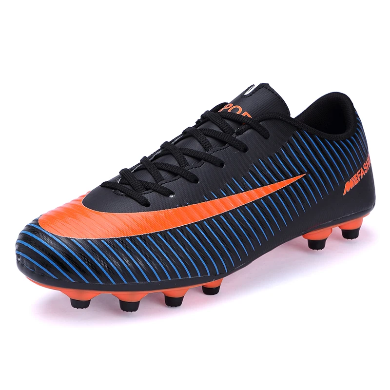 Long Spikes and TF Football Shoes Men Women Outdoor Athletic Trainers Sneakers Adults Brand Professional Soccer futbol krampon
Long Spikes and TF Football Shoes Men Women Outdoor Athletic Trainers Sneakers Adults Brand Professional Soccer futbol krampon