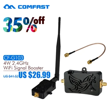 4W 4000mW 802.11b/g/n Wifi Wireless Amplifier Router 2.4Ghz WLAN Signal Booster with Antenna CF-G103 WiFi signal Booster
4W 4000mW 802.11b/g/n Wifi Wireless Amplifier Router 2.4Ghz WLAN Signal Booster with Antenna CF-G103 WiFi signal Booster