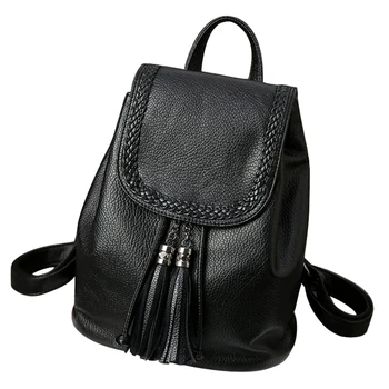Women Backpacks Bags Woman Fashion Black Individuality Female Popular Backpack PU Leather Solid Color Girls Travel Bags
Women Backpacks Bags Woman Fashion Black Individuality Female Popular Backpack PU Leather Solid Color Girls Travel Bags