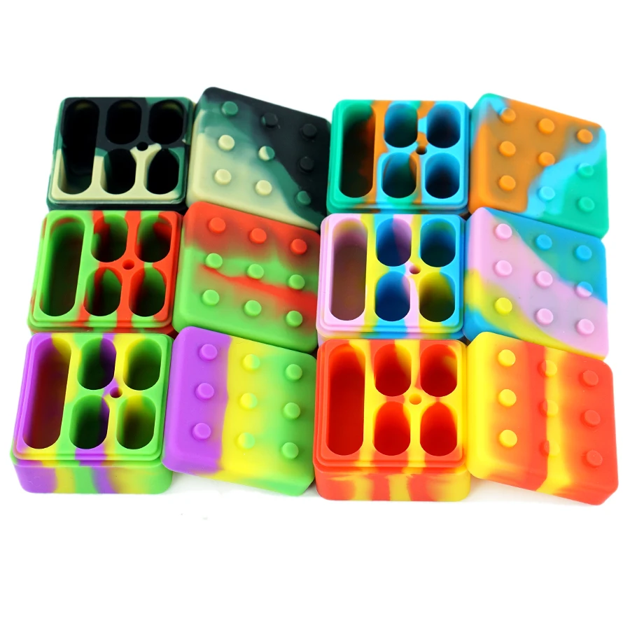 3 PCS Non Stick Stackable Jar Silicone Wax Containers silicone BHO Square container Silicone
3 PCS Non Stick Stackable Jar Silicone Wax Containers silicone BHO Square container Silicone