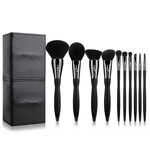 Makeup Brushes 10pcs Pro Makeup Brush Kit with Makeup Case & Diamond Decoration/S-type Curve Handle (Foundation Powder Blush
Makeup Brushes 10pcs Pro Makeup Brush Kit with Makeup Case & Diamond Decoration/S-type Curve Handle (Foundation Powder Blush