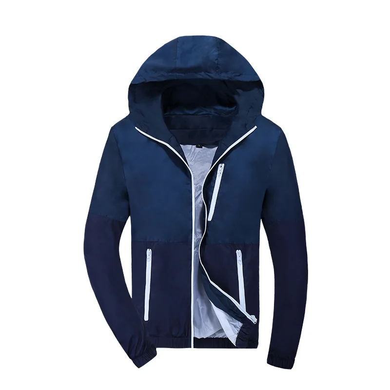 2022 Spring Summer Bomber Jacket Men Casual patchwork Windbreaker Zipper Thin Hooded Coat Outwear Male Jacket
2022 Spring Summer Bomber Jacket Men Casual patchwork Windbreaker Zipper Thin Hooded Coat Outwear Male Jacket