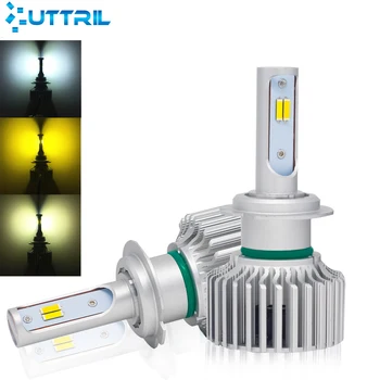 Uttril H4 H7 LED Car Lights 9005 H11 H8 H9 HB1 HB3 9006 9007 880 Car Headlight 881 3000K 4300K 6500K Canbus Fog Lamp 8000LM 12V
Uttril H4 H7 LED Car Lights 9005 H11 H8 H9 HB1 HB3 9006 9007 880 Car Headlight 881 3000K 4300K 6500K Canbus Fog Lamp 8000LM 12V