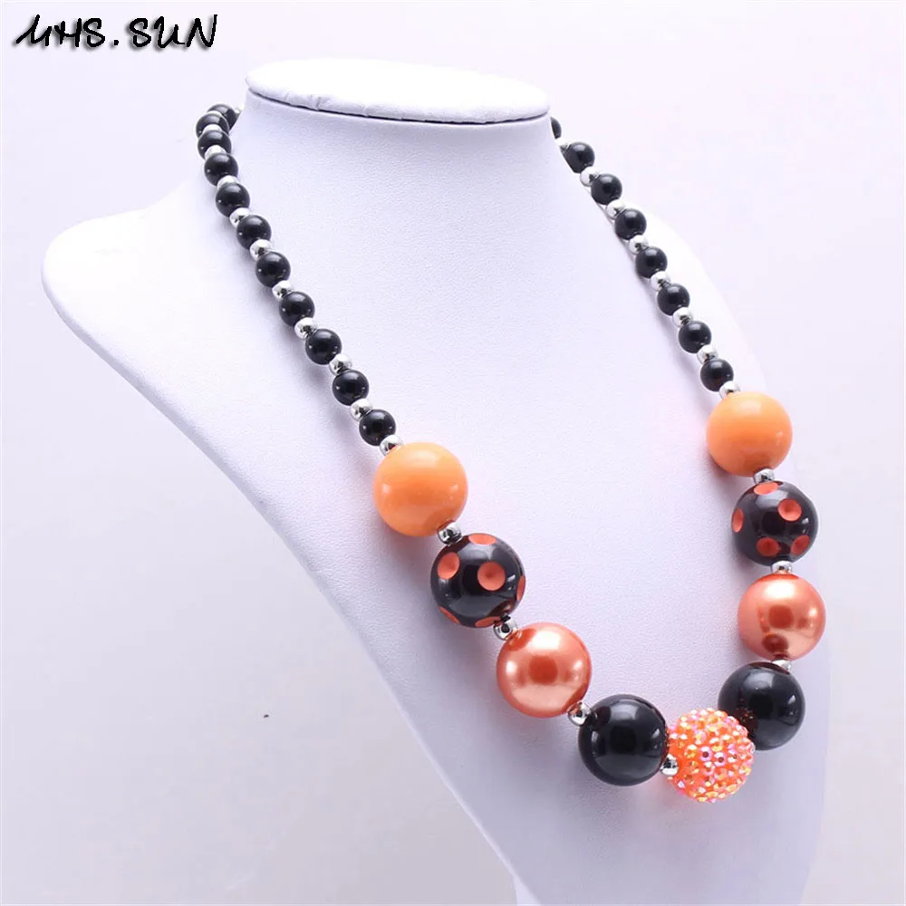 MHS.SUN 1PC Newest Halloween Kid Chunky Bubblegum Necklace Girl Children Chunky Bead Necklace Jewelry Halloween Gift To Kid
MHS.SUN 1PC Newest Halloween Kid Chunky Bubblegum Necklace Girl Children Chunky Bead Necklace Jewelry Halloween Gift To Kid