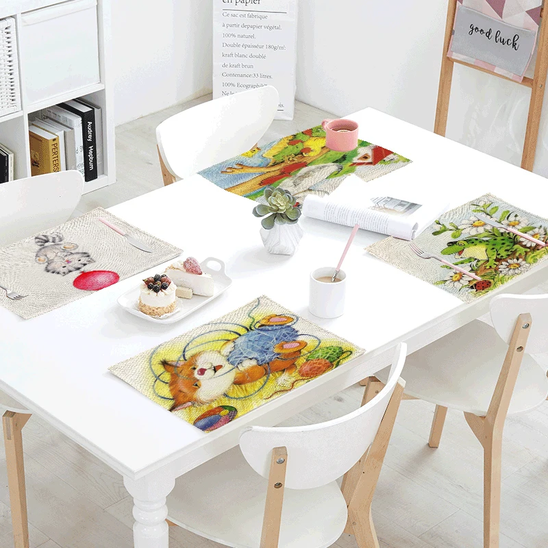 Cute Animal Frog Cat Sheet Napkin Tea Print Place Mat Butterfly Cat Serviletas Parabadas Wedding Restaurant Table Cloth Decor
Cute Animal Frog Cat Sheet Napkin Tea Print Place Mat Butterfly Cat Serviletas Parabadas Wedding Restaurant Table Cloth Decor