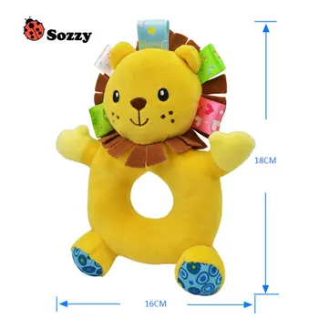 Newborn Rattles Cute Cotton Animal Hand Bell Rings Boy Girl Plush Toys Infant Baby Toddler Dolls For 0-2 Years Kids Gift M09
Newborn Rattles Cute Cotton Animal Hand Bell Rings Boy Girl Plush Toys Infant Baby Toddler Dolls For 0-2 Years Kids Gift M09