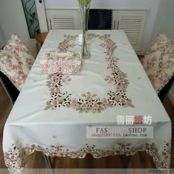 Rustic cloth embroidery embroidered dining table cloth table mat tablecloth cutout cover towel rose
Rustic cloth embroidery embroidered dining table cloth table mat tablecloth cutout cover towel rose