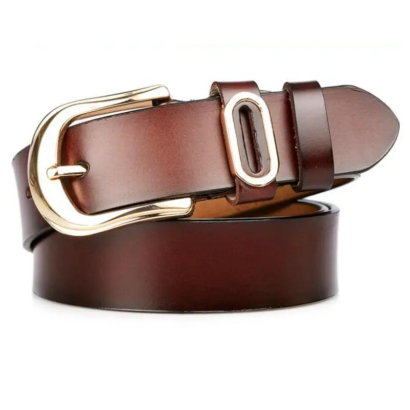 Vintage Female Belts Genuine Leather Women Belt Pin Buckle Fashion Leather Waist Strap Width 3.2 cm Cowskin Waistband for Jeans
Vintage Female Belts Genuine Leather Women Belt Pin Buckle Fashion Leather Waist Strap Width 3.2 cm Cowskin Waistband for Jeans