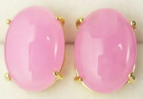 Hot sell Noble- hot sell new - Fashion women's blue / pink /red /green/purple jade bead 18 KGP stud earrings free ship
Hot sell Noble- hot sell new - Fashion women's blue / pink /red /green/purple jade bead 18 KGP stud earrings free ship