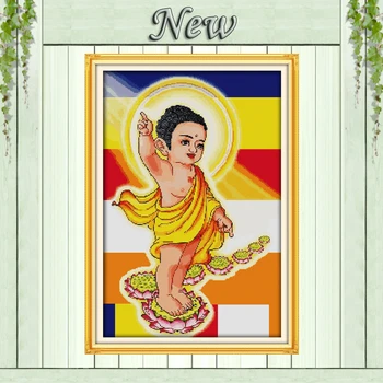 The buddha birth baby painting Decor Counted Printed on canvas DMC 11CT 14CT Cross Stitch Needlework Sets embroidery kits mascot
The buddha birth baby painting Decor Counted Printed on canvas DMC 11CT 14CT Cross Stitch Needlework Sets embroidery kits mascot