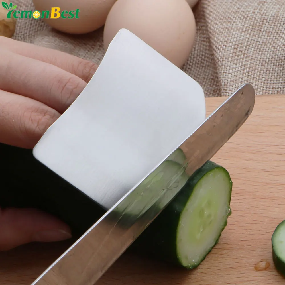 1Pc Stainless Steel Knife Finger Hand Guard Finger Protector For Cutting Slice Chop Safe Slice Cooking Finger Protection Tools
1Pc Stainless Steel Knife Finger Hand Guard Finger Protector For Cutting Slice Chop Safe Slice Cooking Finger Protection Tools