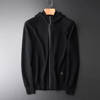 New Arrival Men's Loose Casual Black With Hood Cardigan Brand Elastic Male Comfortable Fashion Sweater Coat Large Size M-4XL
New Arrival Men's Loose Casual Black With Hood Cardigan Brand Elastic Male Comfortable Fashion Sweater Coat Large Size M-4XL
