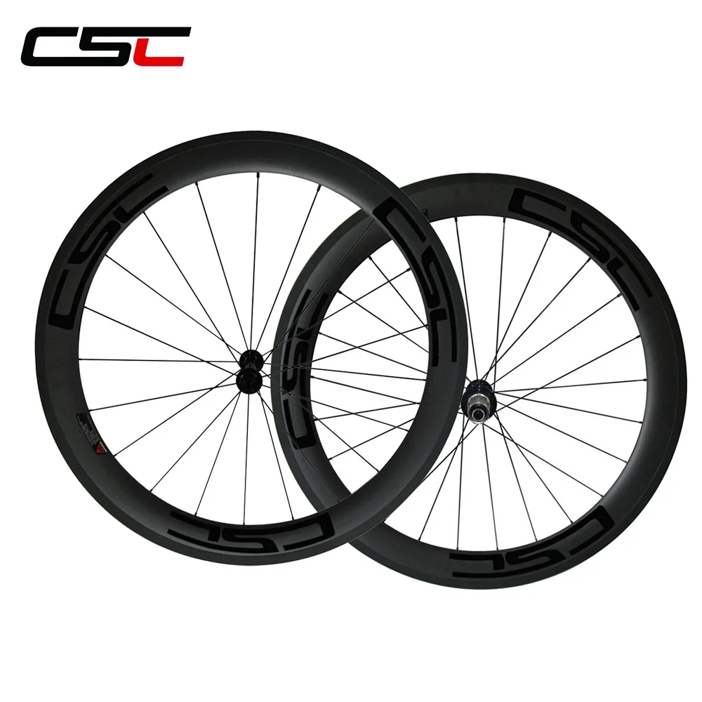 CSC Only 1580g 25mm width U Shape Ceramic Bearing hub 60mm clincher carbon road bicycle wheels CN 424 pillar 1420 sapim spokes
CSC Only 1580g 25mm width U Shape Ceramic Bearing hub 60mm clincher carbon road bicycle wheels CN 424 pillar 1420 sapim spokes