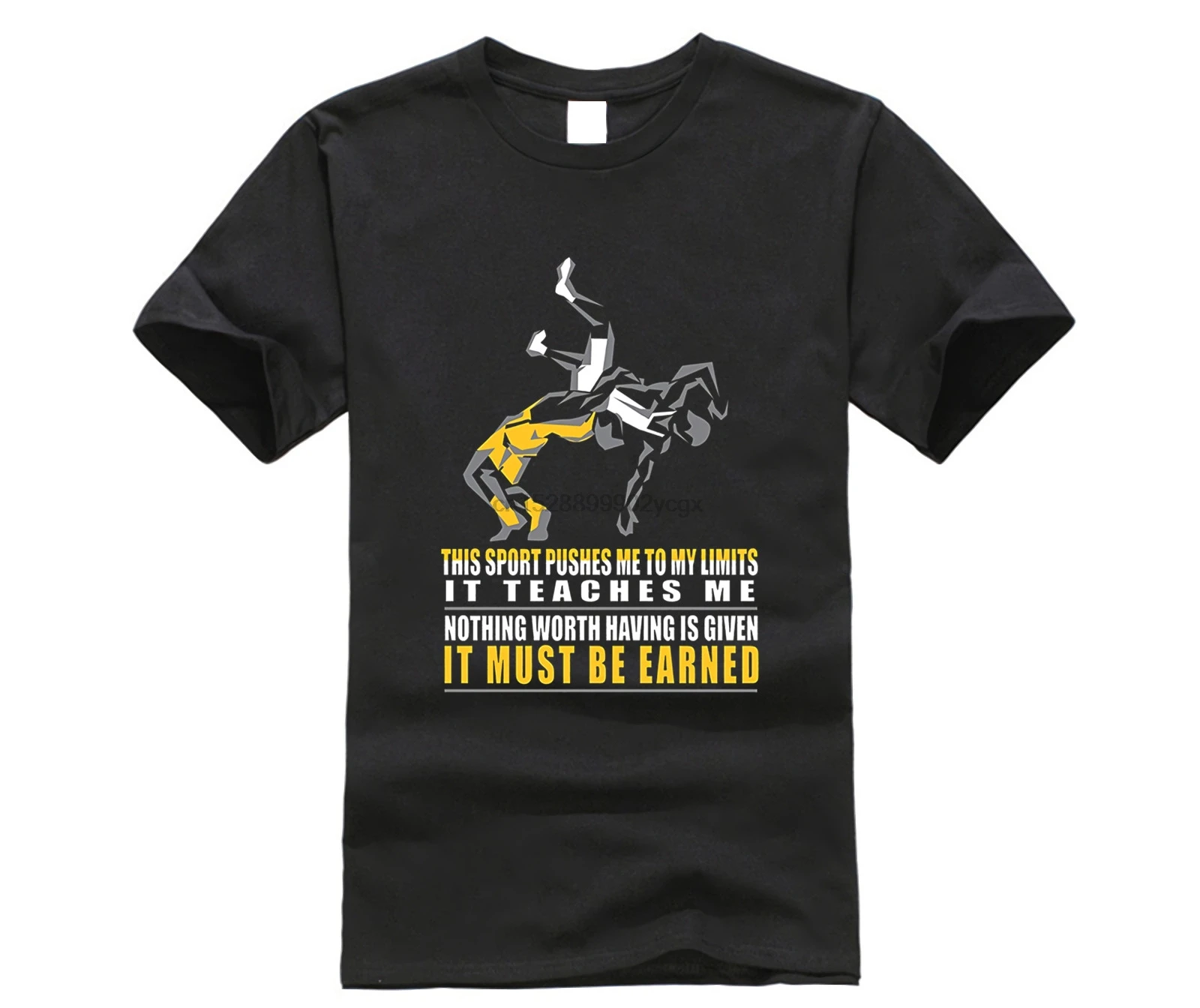 Fashion Design Free Shipping IT MUST BE EARNED Wrestling T-shirt Print Round Neck Man
Fashion Design Free Shipping IT MUST BE EARNED Wrestling T-shirt Print Round Neck Man