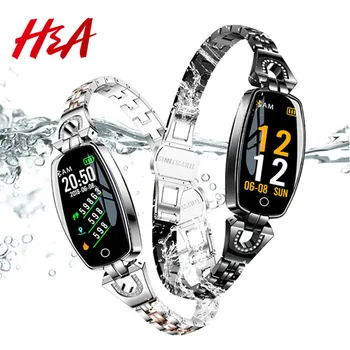 H&A H8 Fitness Bracelet Sport Smart Watch 2019 Waterproof Heart Rate Monitoring Bluetooth For iOS Android Smartwatch Women Gift
H&A H8 Fitness Bracelet Sport Smart Watch 2019 Waterproof Heart Rate Monitoring Bluetooth For iOS Android Smartwatch Women Gift