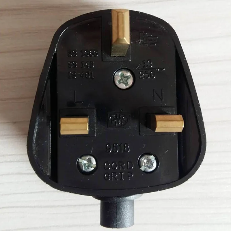 UK 3 Pin Power Plugs Converter Socket black color BS Adapter BS1363 Standard 13A@250V for 3000W water heaters and appliances
UK 3 Pin Power Plugs Converter Socket black color BS Adapter BS1363 Standard 13A@250V for 3000W water heaters and appliances