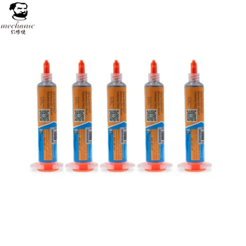 5Pcs/lot MECHANIC XG-Z40 Sn63/Pb37 25-45um Melting point 183 tin solder paste cream Flux Paste flux soldering bga rework
5Pcs/lot MECHANIC XG-Z40 Sn63/Pb37 25-45um Melting point 183 tin solder paste cream Flux Paste flux soldering bga rework
