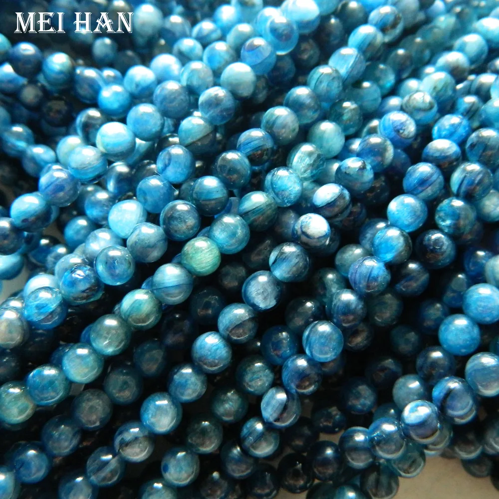 Meihan free shipping (approx 110beads/set/22g) A+ natural 4.5-4.8mm blue Kyanite smooth round stone beads For jewelry diy making
Meihan free shipping (approx 110beads/set/22g) A+ natural 4.5-4.8mm blue Kyanite smooth round stone beads For jewelry diy making