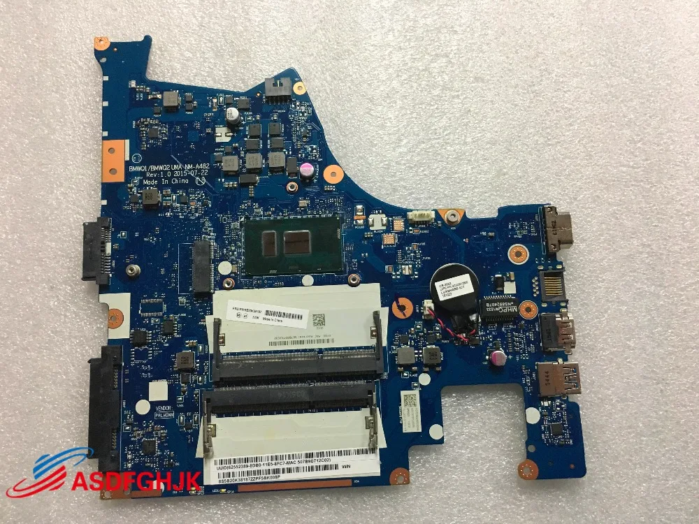 Used Used NM-A482 5B20K38182 FOR Lenovo Ideapad 300-15ISK Motherboard WITH I7-6500U100% TESED OK
Used Used NM-A482 5B20K38182 FOR Lenovo Ideapad 300-15ISK Motherboard WITH I7-6500U100% TESED OK