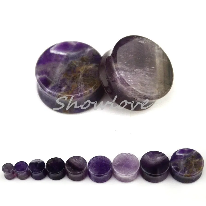 Showlove-9pairs Pyrex Stone Ear Plug Flesh Tunnel Ear Saddle Plugs Expander Piercing 8mm--25mm for Choose
Showlove-9pairs Pyrex Stone Ear Plug Flesh Tunnel Ear Saddle Plugs Expander Piercing 8mm--25mm for Choose