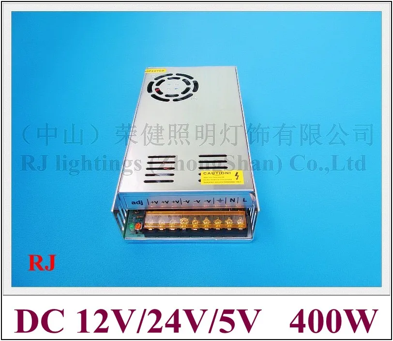 LED switching power supply LED switch power with fan 400W input AC110 / 220V output DC5V / 12V / 24V free shipping
LED switching power supply LED switch power with fan 400W input AC110 / 220V output DC5V / 12V / 24V free shipping