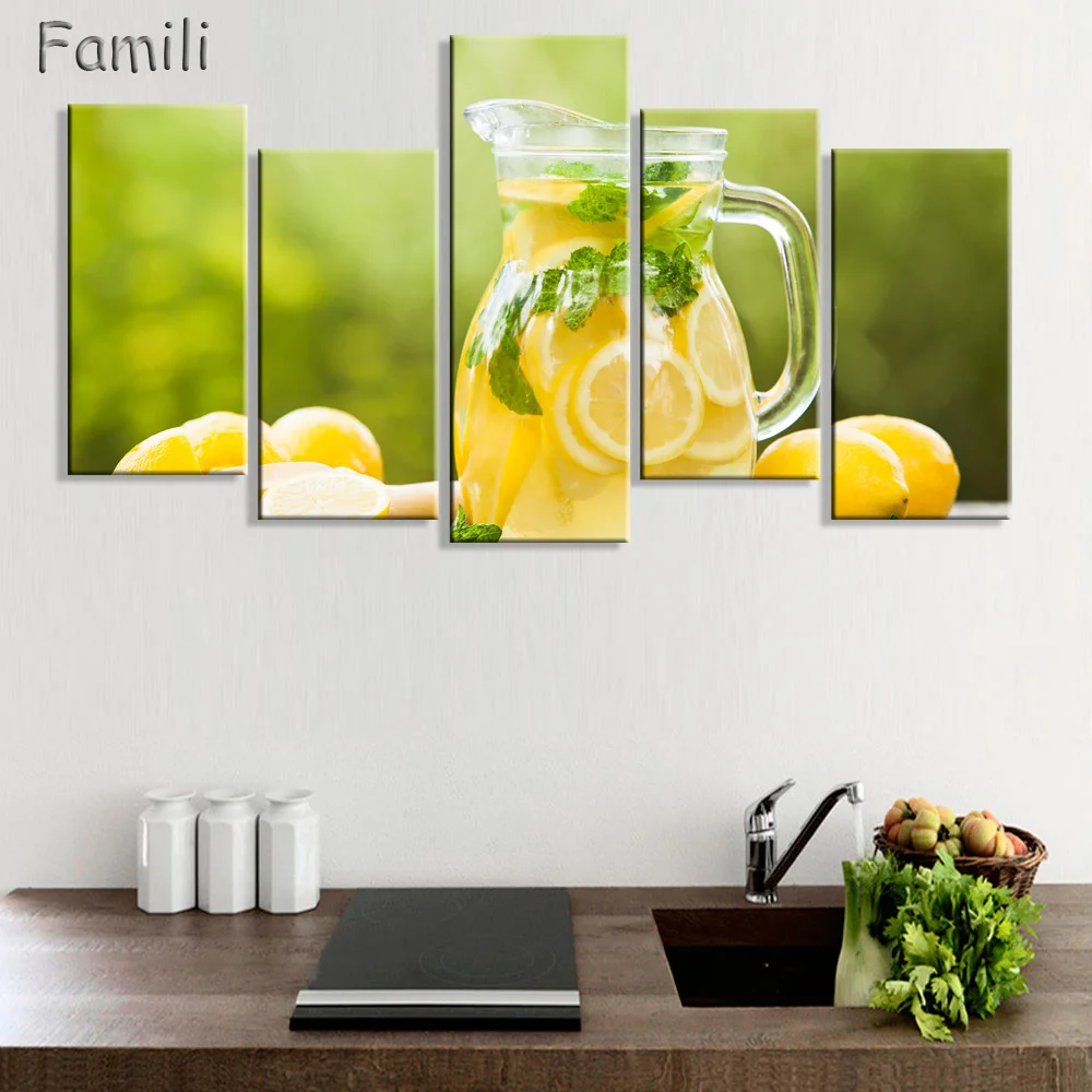 Fruit Lemon Juice Green Flowers Canvas Painting Modern Wall Paintings For Kitchen Wall Picture Paint On Canvas Prints
Fruit Lemon Juice Green Flowers Canvas Painting Modern Wall Paintings For Kitchen Wall Picture Paint On Canvas Prints